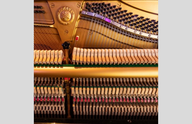 Yamaha Polished Ebony U3H Upright Piano, Used - All Inclusive Premium Package (SN:GENUAP) - Image 10